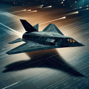 F-117,나이트호크,스텔스,디자인,표면 처리