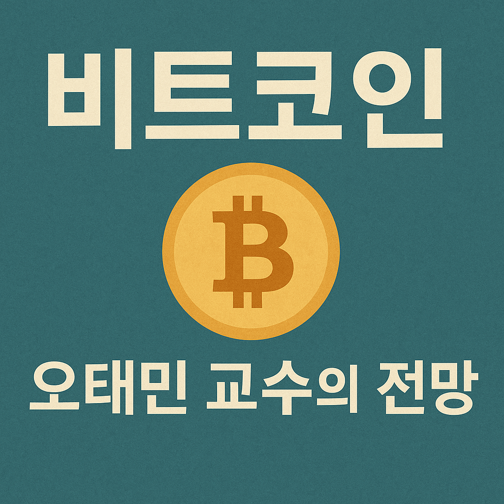미국 달러,비트코인,신뢰,가치, 오태민 교수의 인사이트