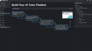 Bubble.io에서 '전송' 버튼 클릭 시 OpenAI API를 호출하는 워크플로우 설정 화면