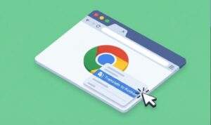 크롬 브라우저 창의 우클릭 메뉴에서 마우스 커서가 'Translate to Korean(한국어로 번역)' 옵션을 클릭하는 모습을 표현한 3D 아이콘.